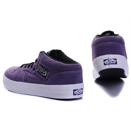 vans half cab purple
