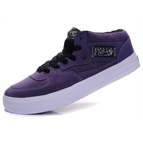 vans half cab purple