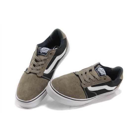 Vans Suede N Canvas Old Skool Pewter-Black