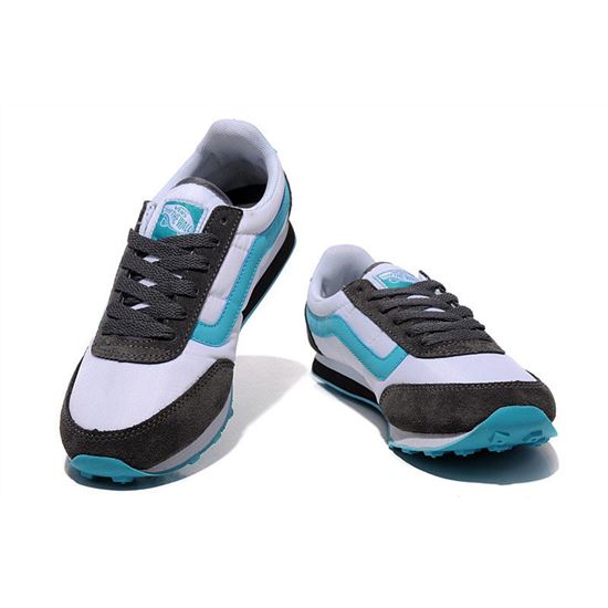 Womens Vans Running Shoes Brown-Skyblue