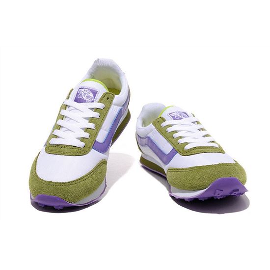 Womens Vans Running Shoes Green-Purple
